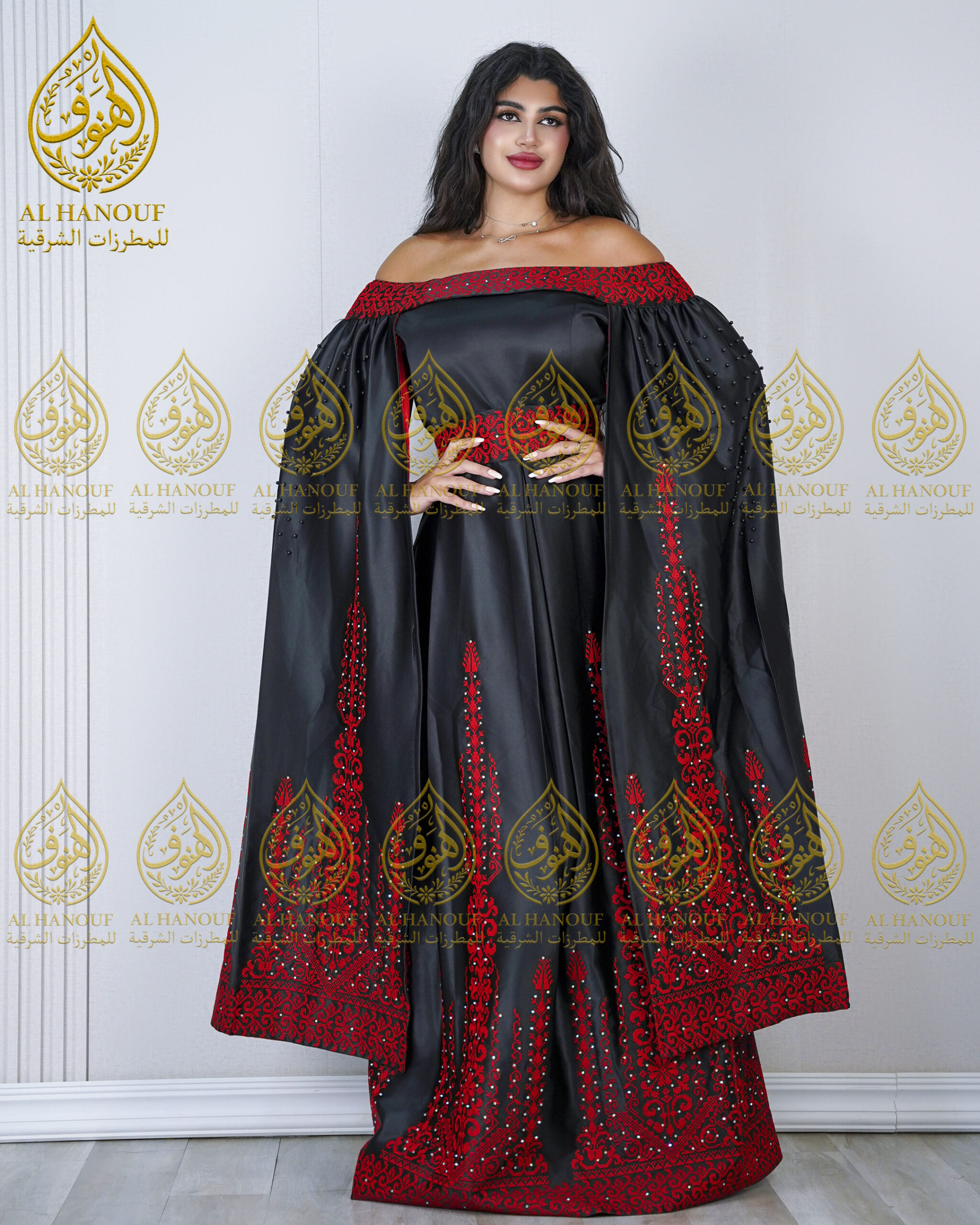 Off Shoulder Tatreez Falasteeni
